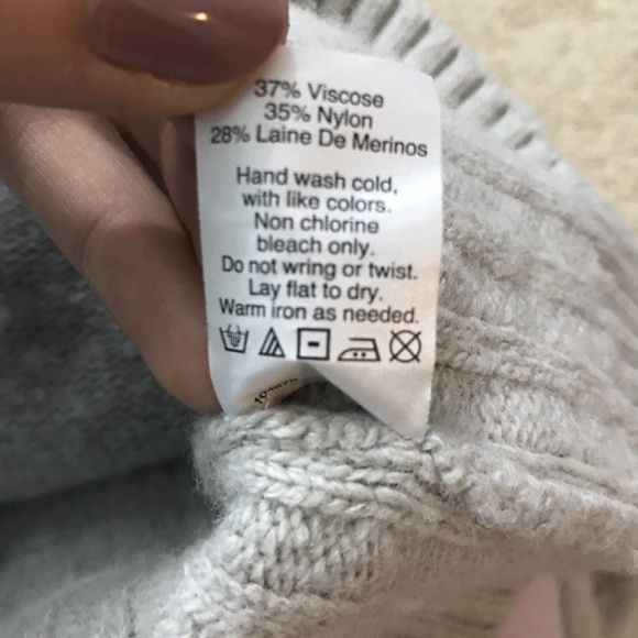  4/$20 SALE! J Crew Merino Wool Raglan Sweater - Picture 6 of 6